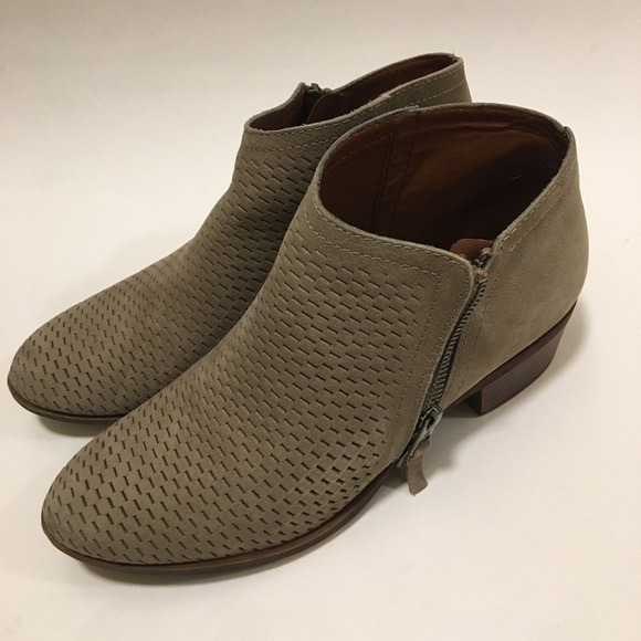 Lucky Brand LP Brielley Ankle Leather Bootie 9,5M - Picture 3 of 16